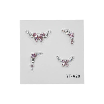 Pre-Arranged Rhinestone Stickers