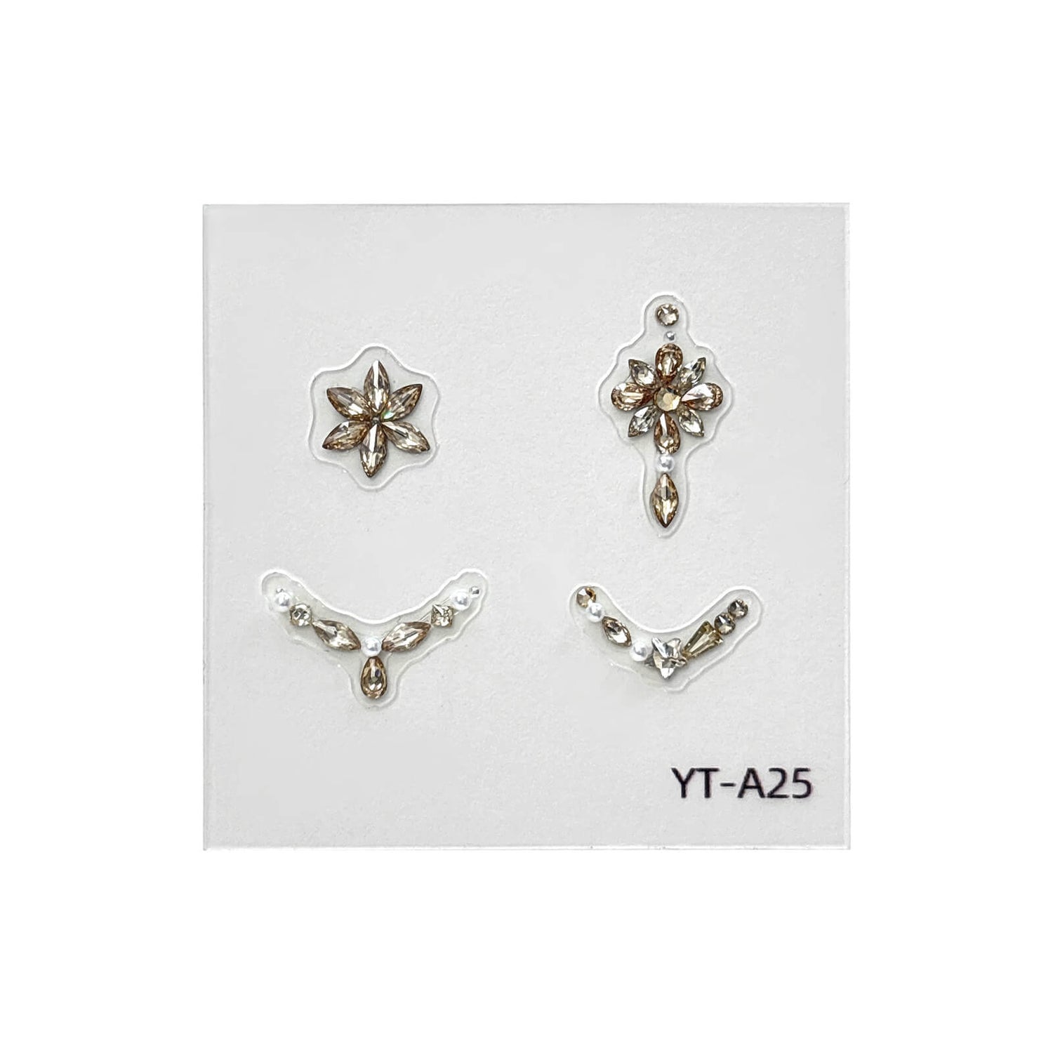 Pre-Arranged Rhinestone Stickers