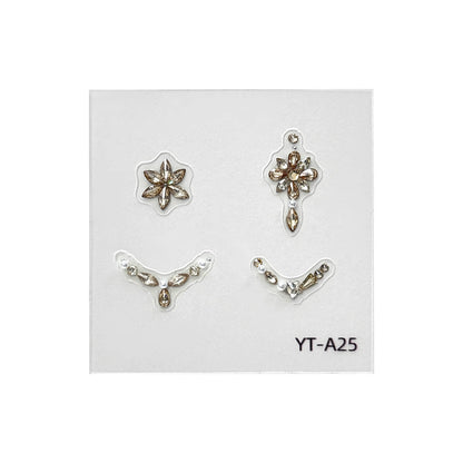 Pre-Arranged Rhinestone Stickers