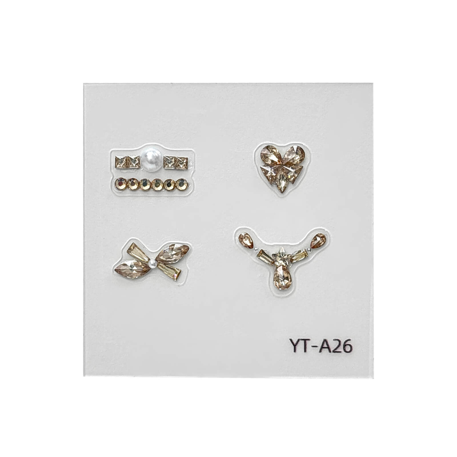 Pre-Arranged Rhinestone Stickers