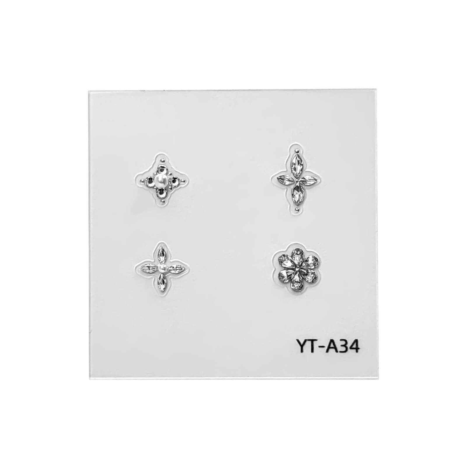 Pre-Arranged Rhinestone Stickers