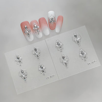 Pre-Arranged Rhinestone Stickers