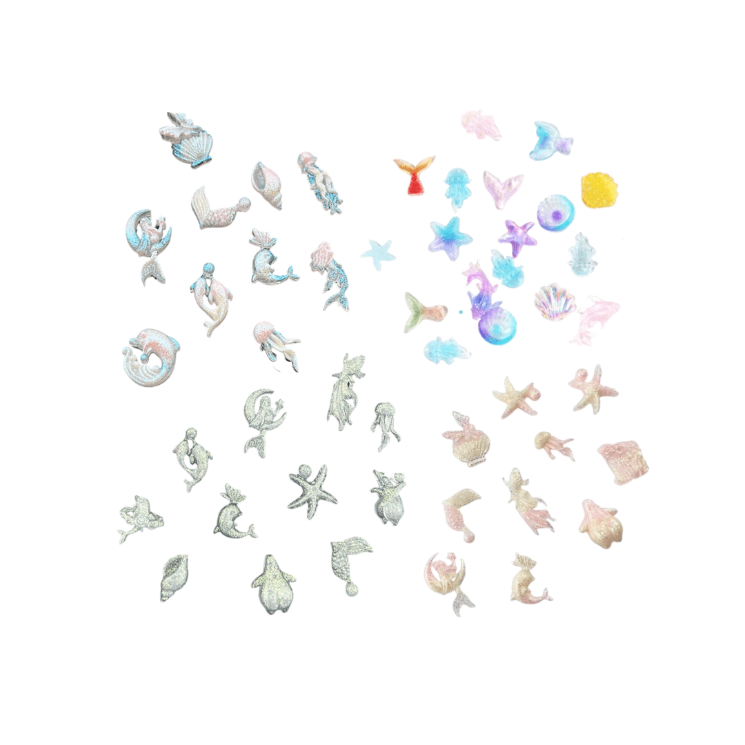 Sea Nail Charms Set