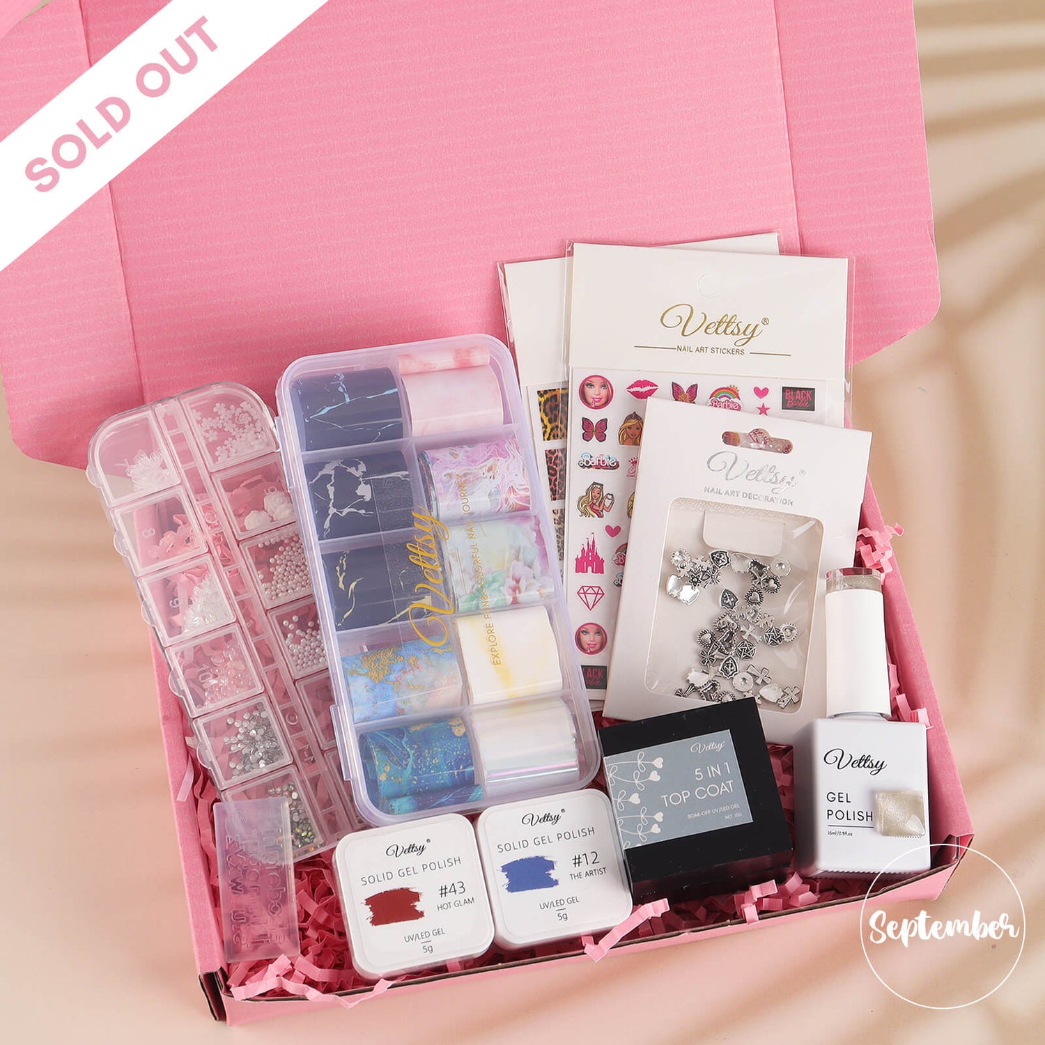 Rhinestone Organizer Box, 3d Acrylic Nail Charms Storage Box