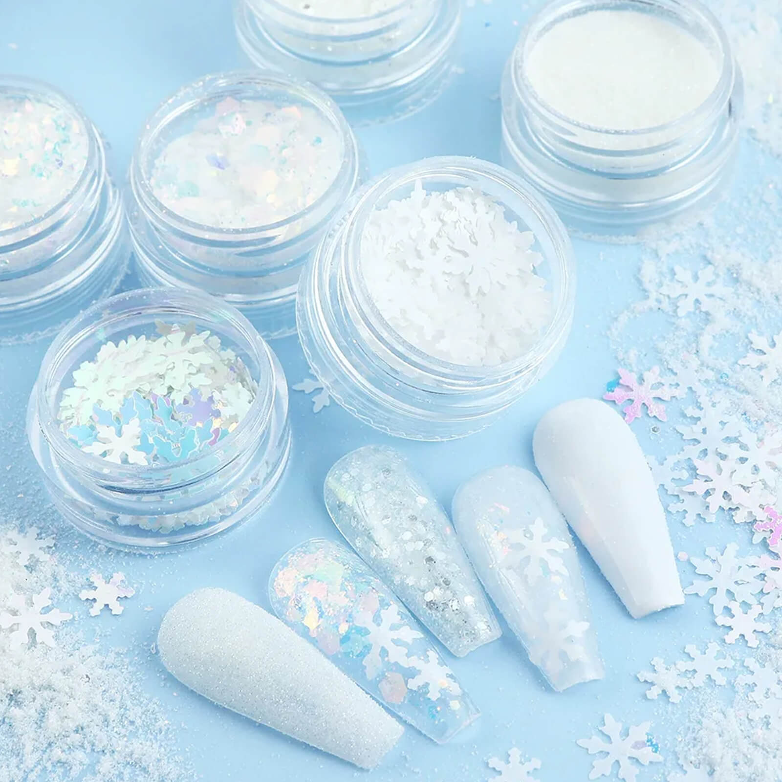 snowflake-glitter-set-design-display