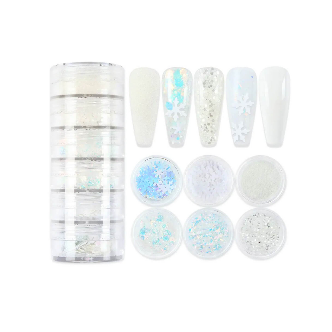 Snowflake Glitter Set