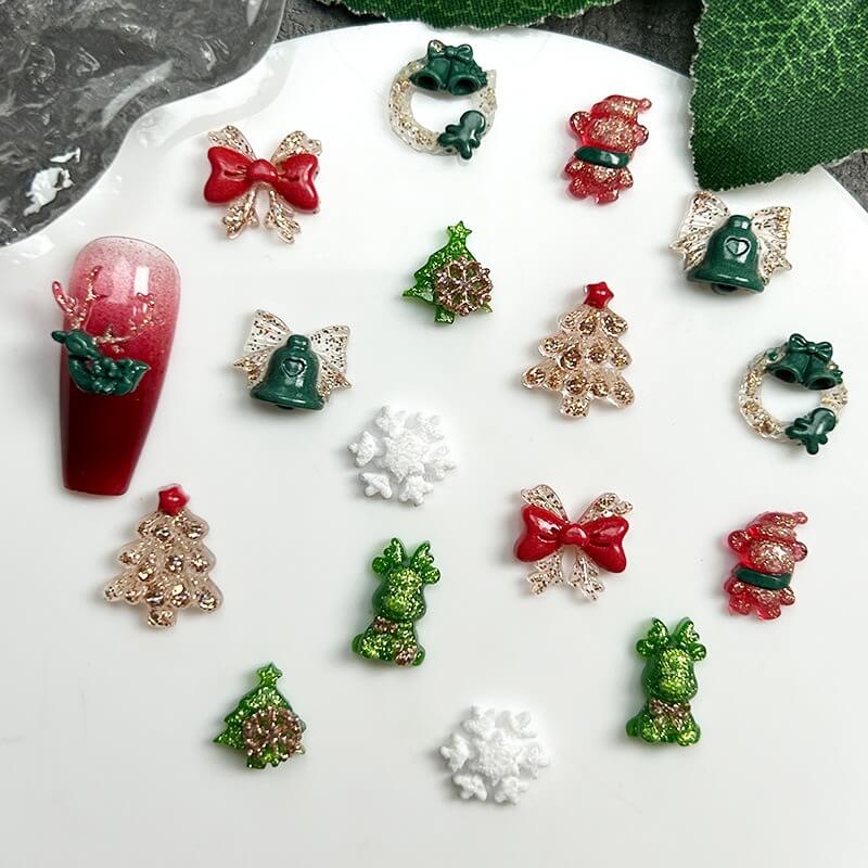 Soft XMAS Nail Charms