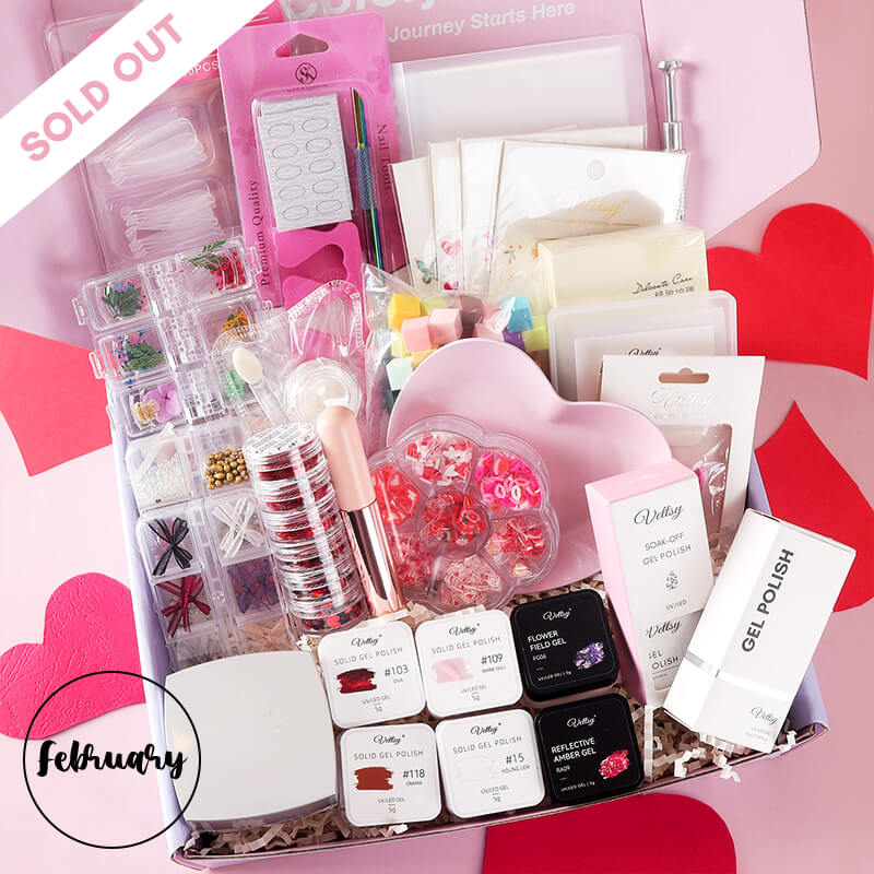 Monthly Subscription Nail Box-Deluxe