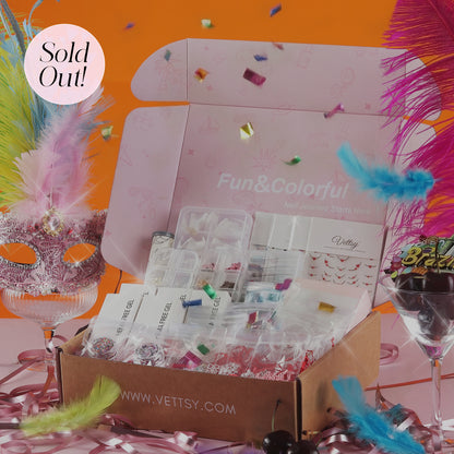 Monthly Subscription Nail Box-Deluxe