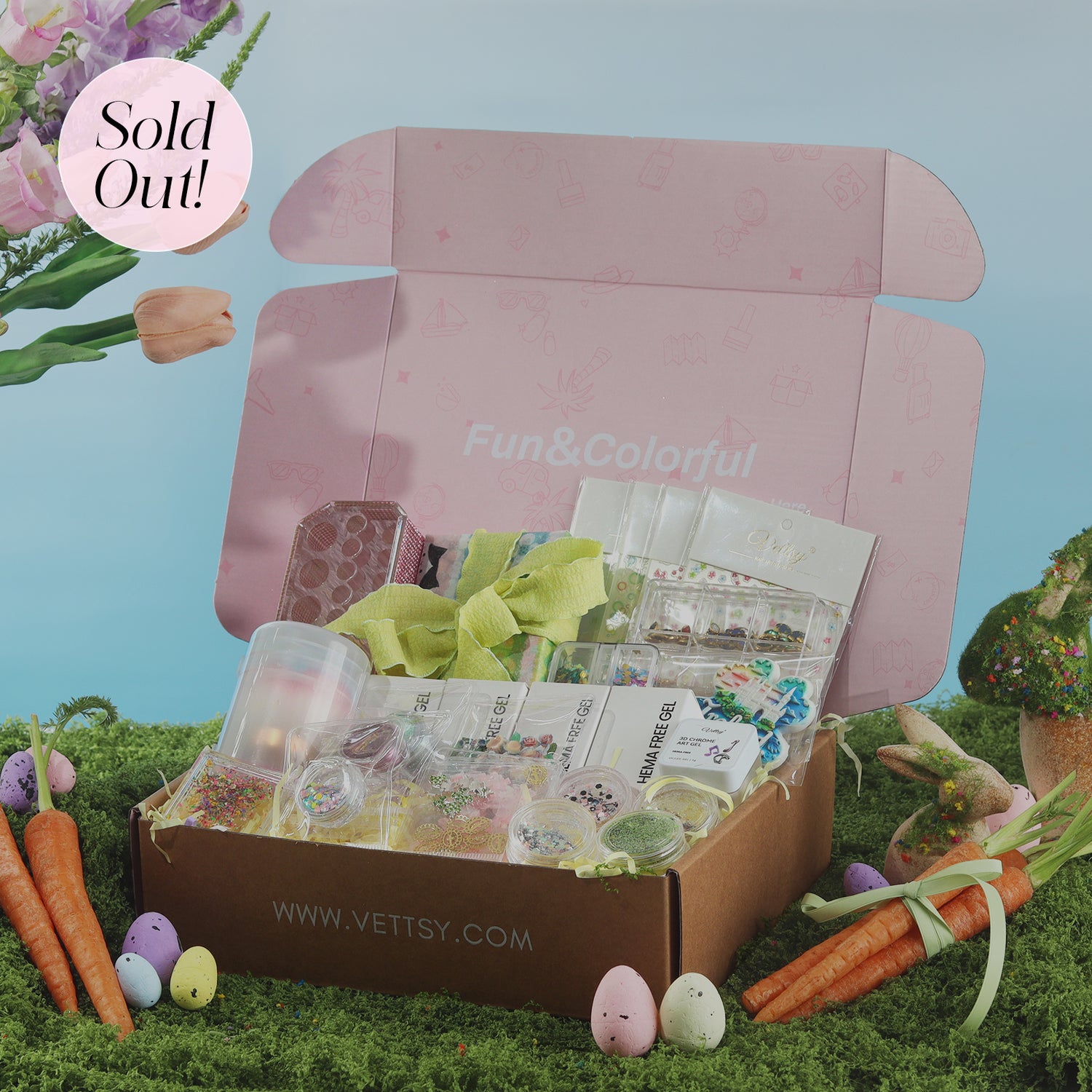 Monthly Subscription Nail Box-Deluxe