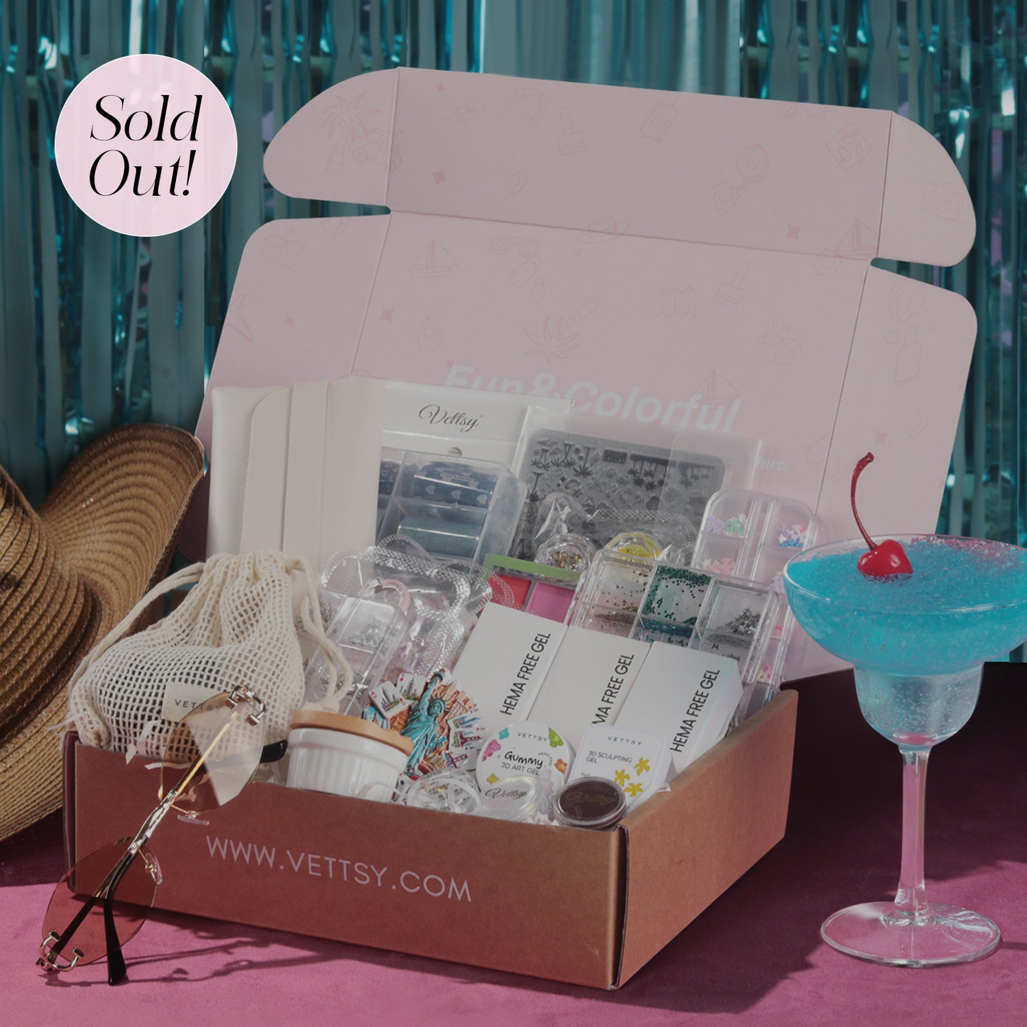 Monthly Subscription Nail Box-Deluxe