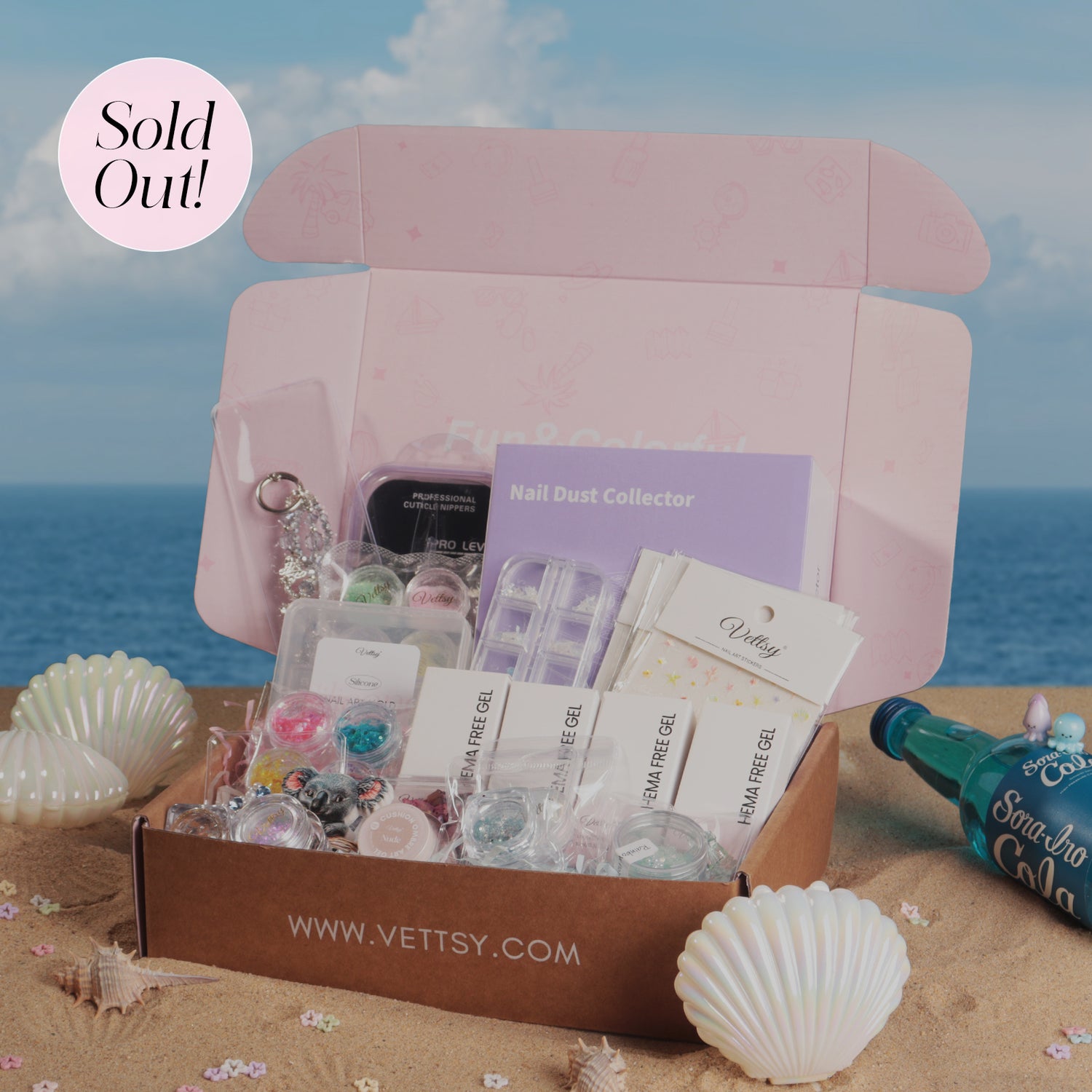 Monthly Subscription Nail Box-Deluxe