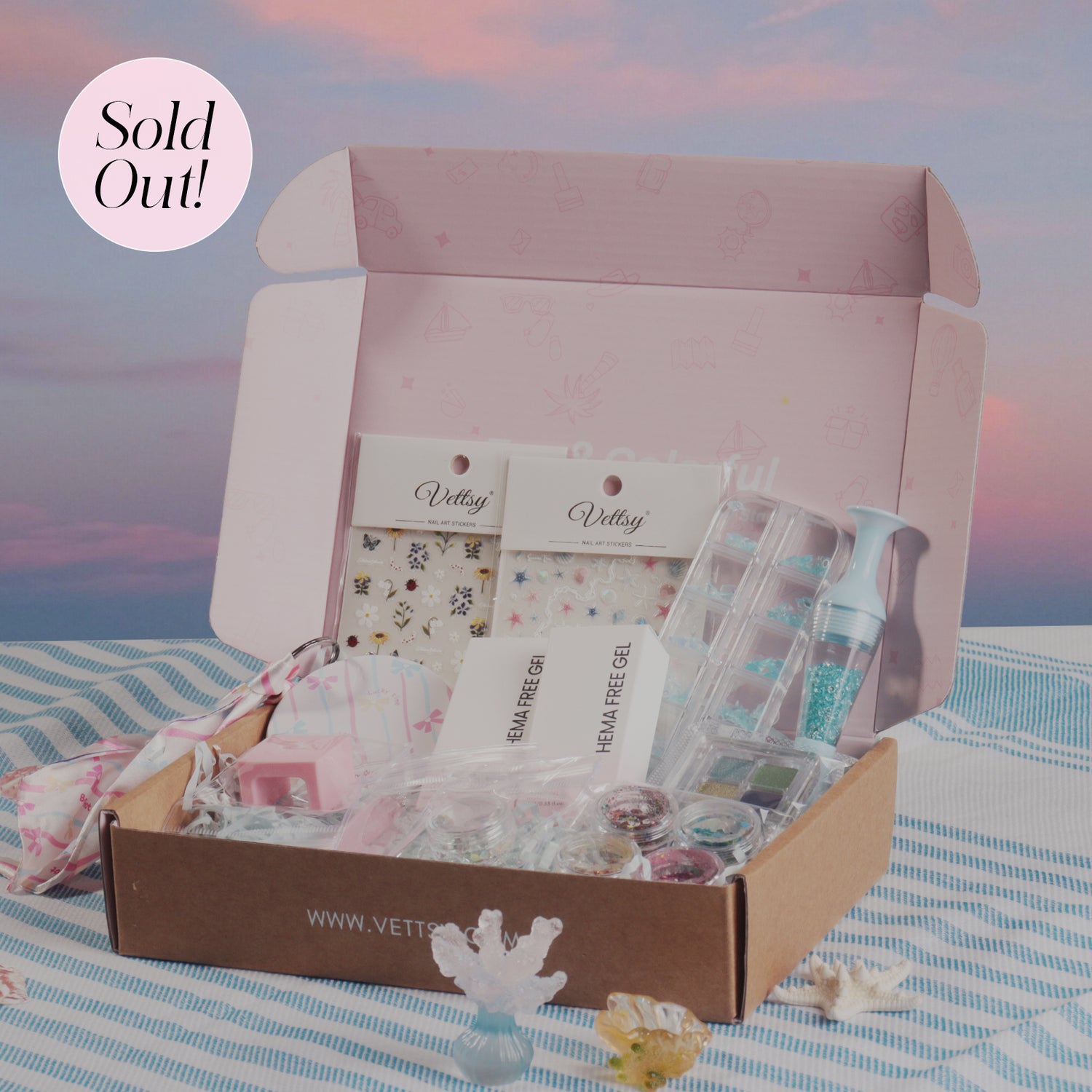 Monthly Subscription Nail Box-Mini