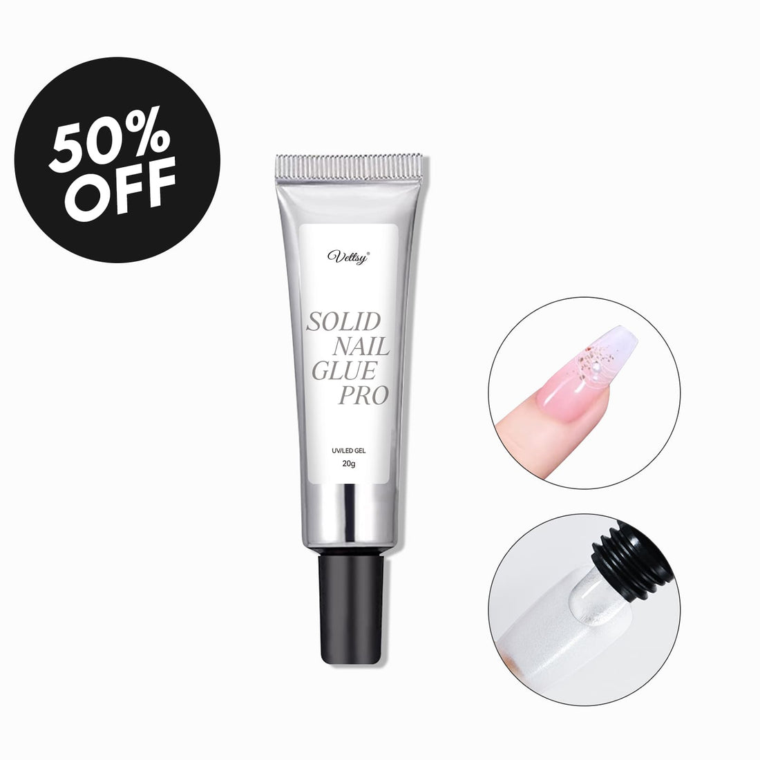 Hema-Free Solid Nail Glue Pro