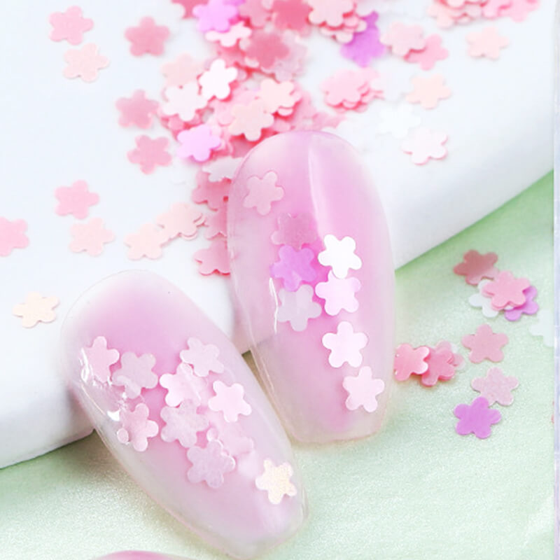 spring-nail-art-glitters-flower-show