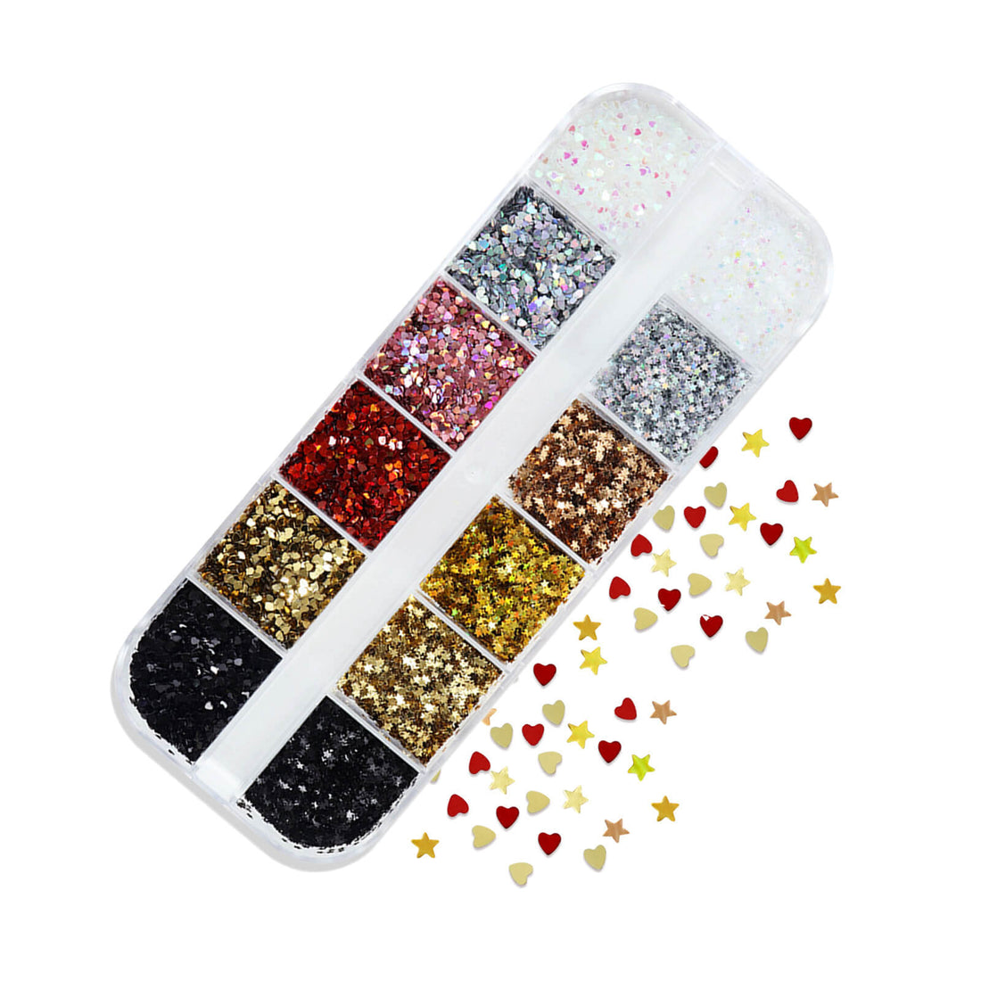 star-heart-nail-glitters-set-mini