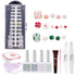 toenail-tips-extension-kit-summer-pedicure-tools-set-matte