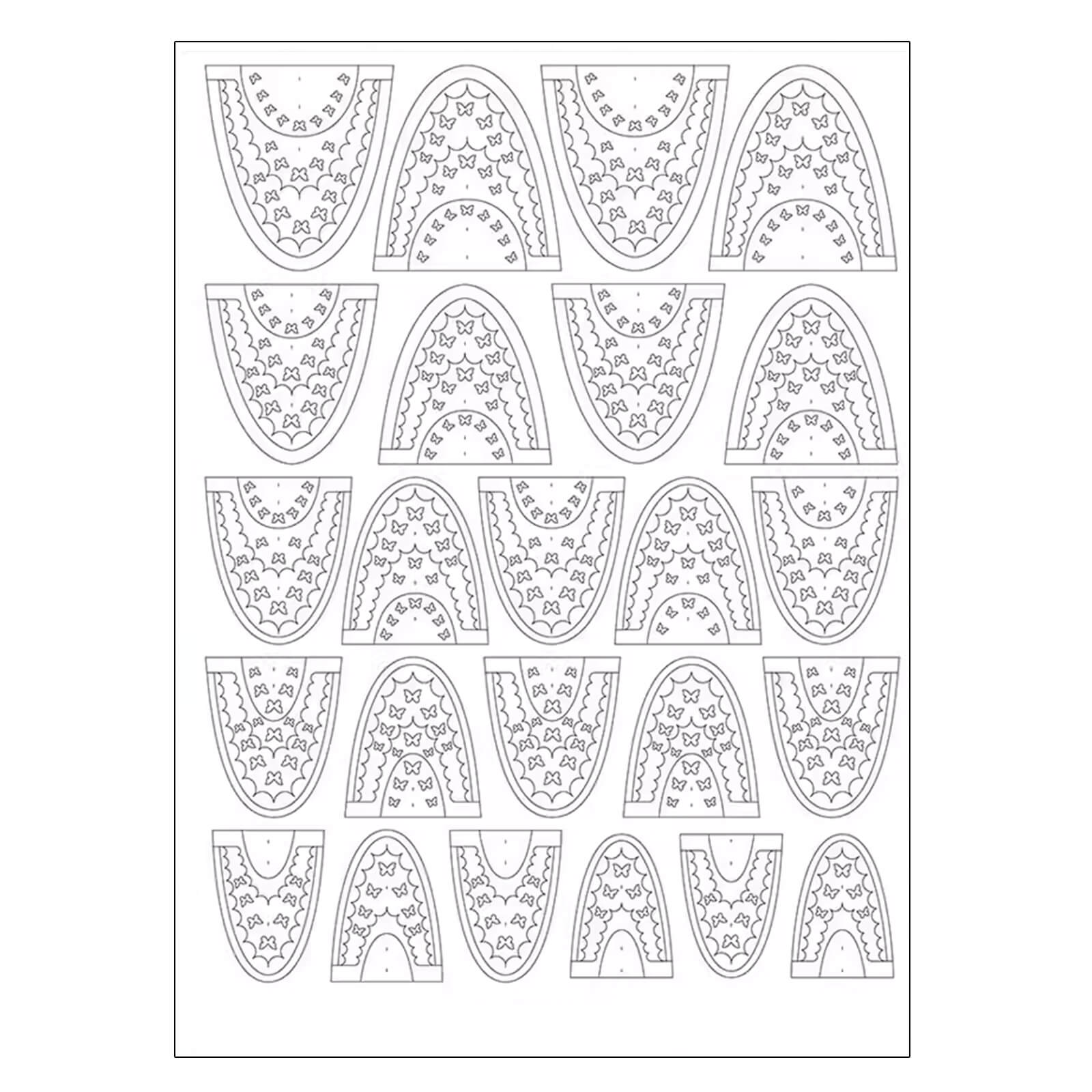 transparent-french-hollow-nail-sticker-butterfly