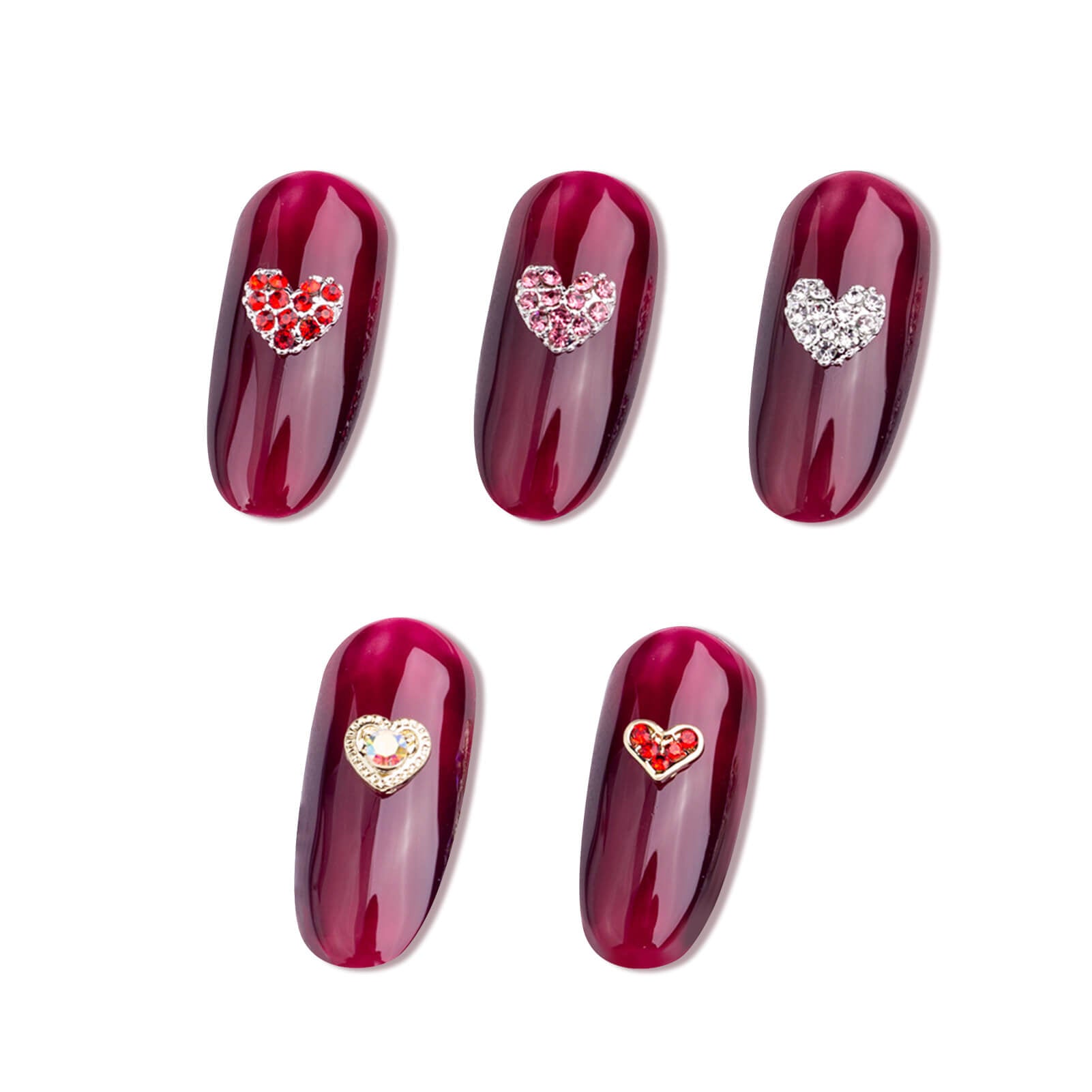 Amazon.com: Adurself 12 Sheets Valentine's Day Nail Art Decals Heart Lips 3D  Nail Self-Adhesive Stickers Rose XOXO Love for Women Girls Kids DIY Nail  Design Manicure : Beauty & Personal Care