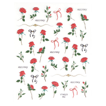 ملصق أظافر - طباعة مجوفة