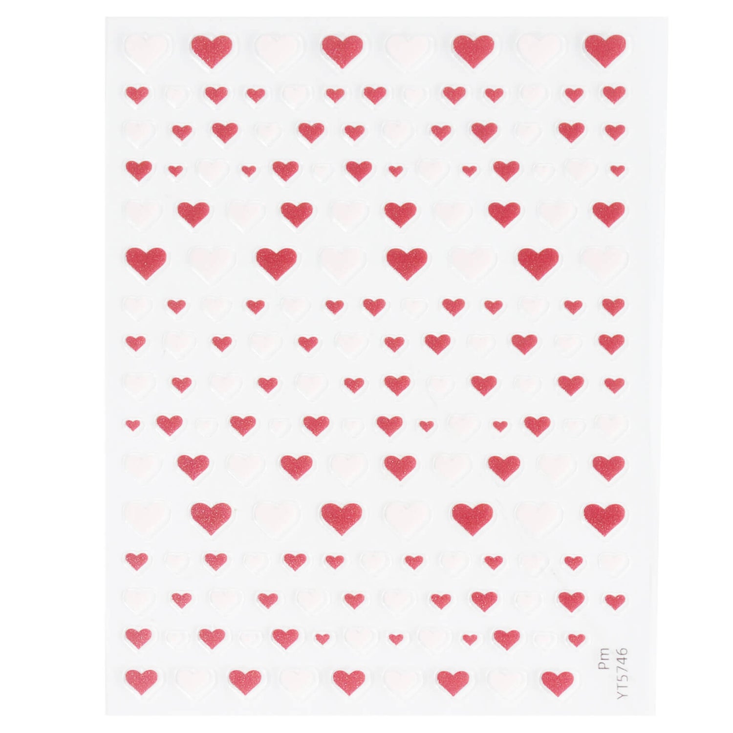 ملصق أظافر - طباعة مجوفة