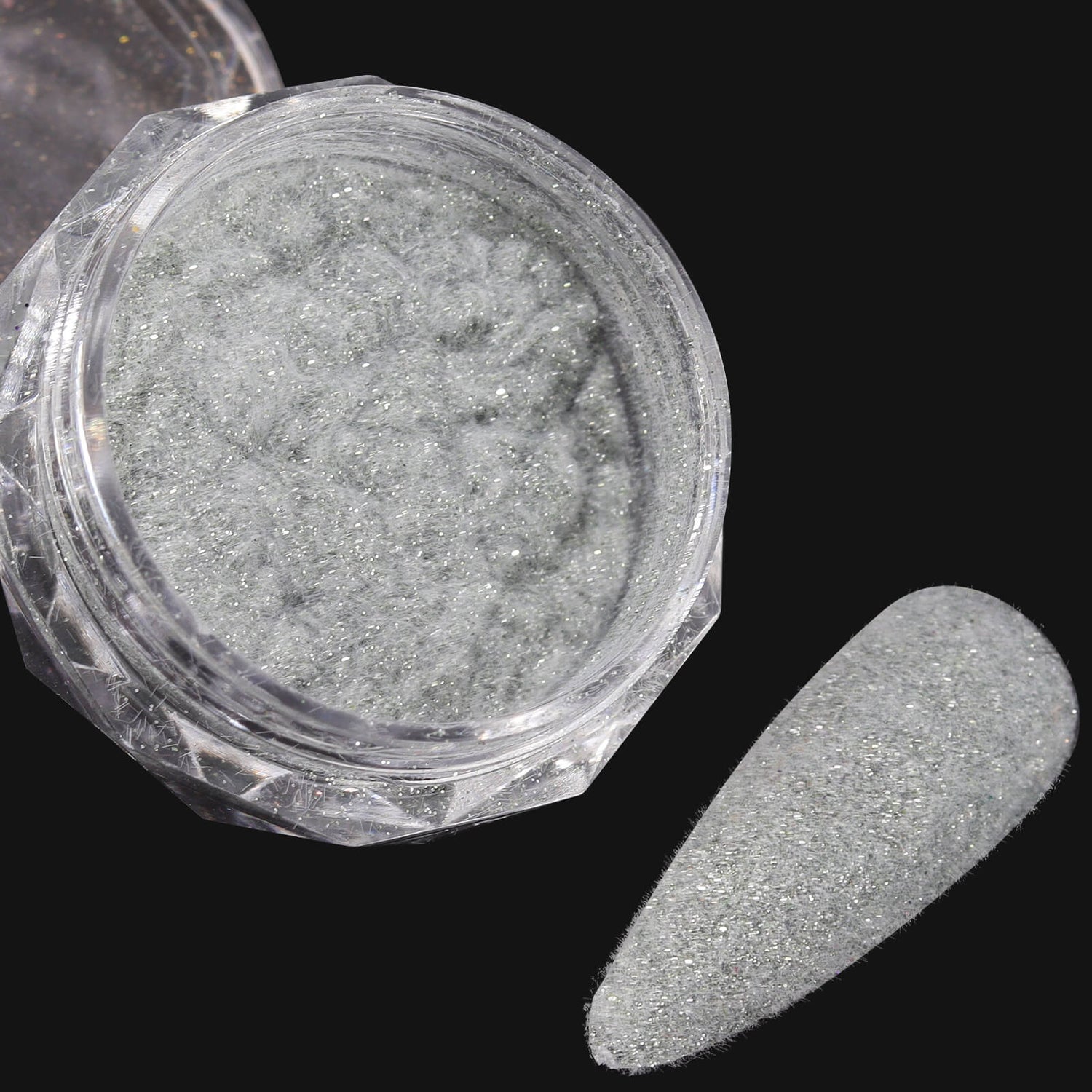 Velvet Flocking Nail Powder-Grey – Vettsy