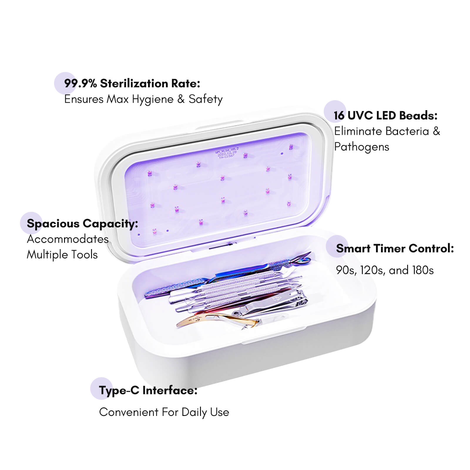 vettsy-nail-tool-uv-sterilizer-box-features