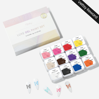 Reward-12pcs Luxe Gel Paint Set-1000 Points