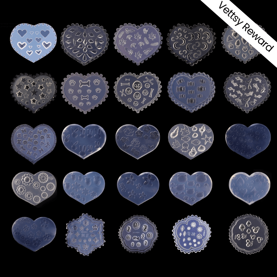 Reward-Nail Art Mold-30 Points