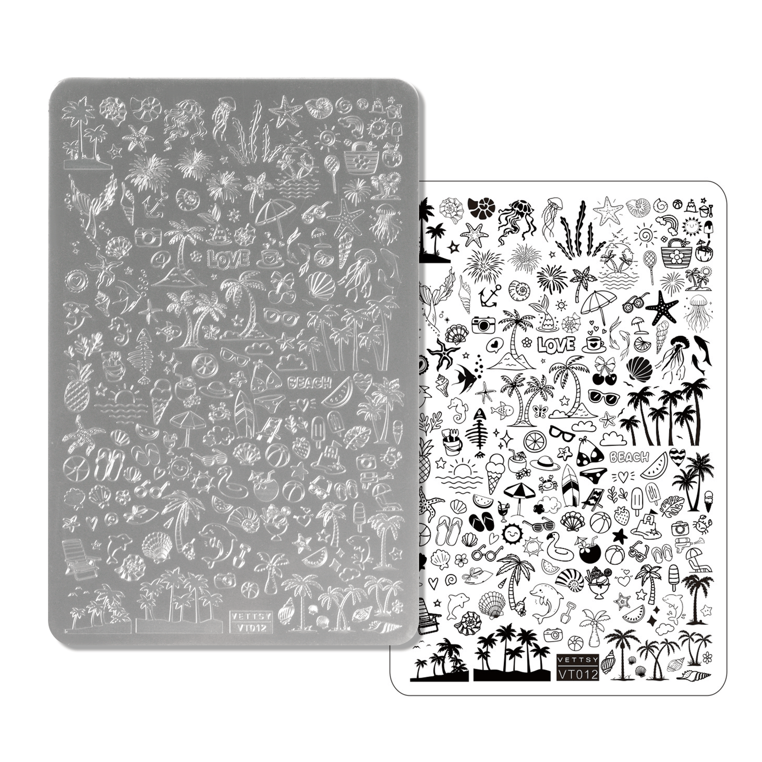 Stamping Plate-Summer