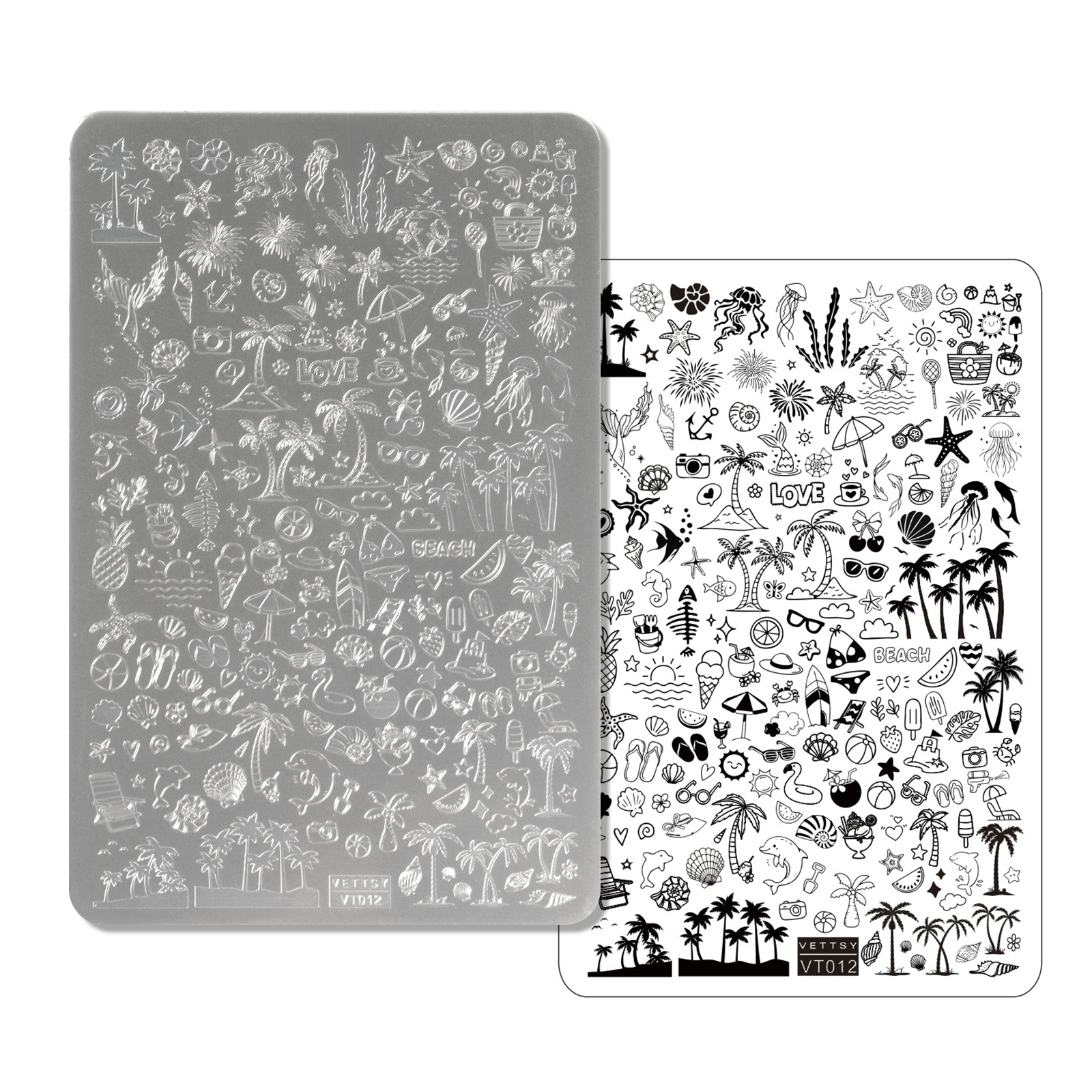 Stamping Plate-Summer