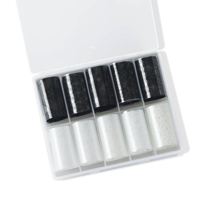 white-black-lace-transfer-foil-set
