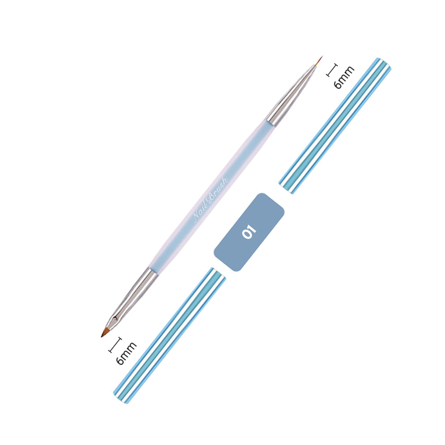Dual Ended Nail Art Brush-01