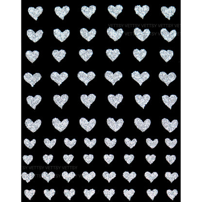 Nail Stickers-3D Glitters - Vettsy