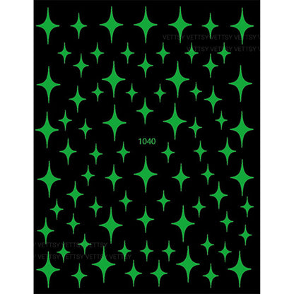 Nail Stickers-Luminous - Vettsy