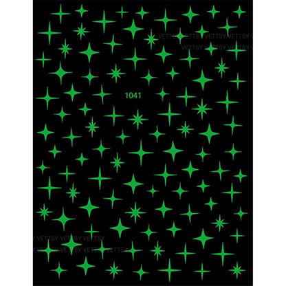 Nail Stickers-Luminous - Vettsy
