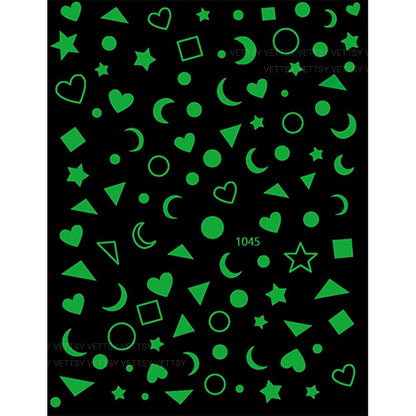 Nail Stickers-Luminous - Vettsy