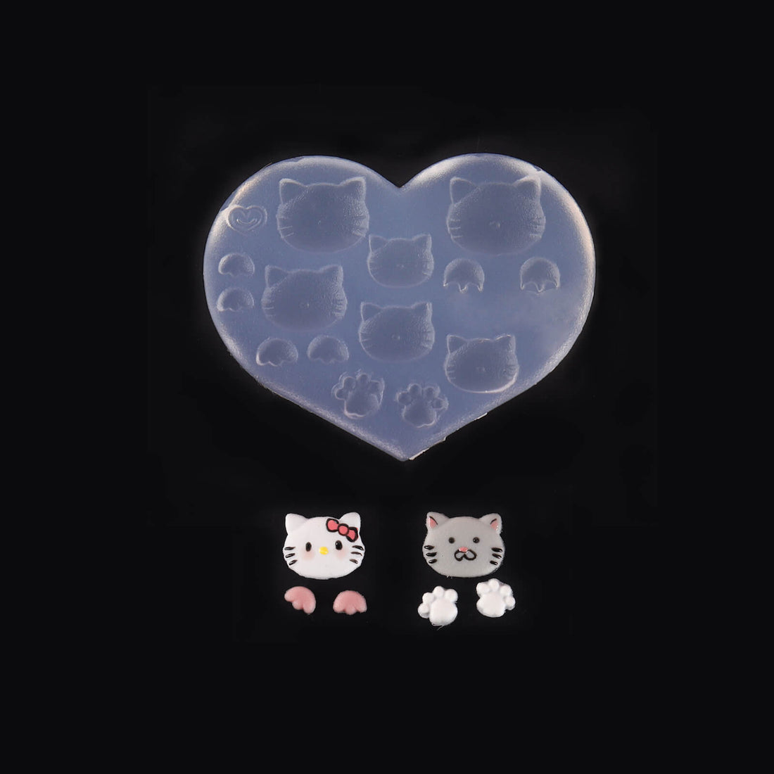     3D-nail-art-mold-cat