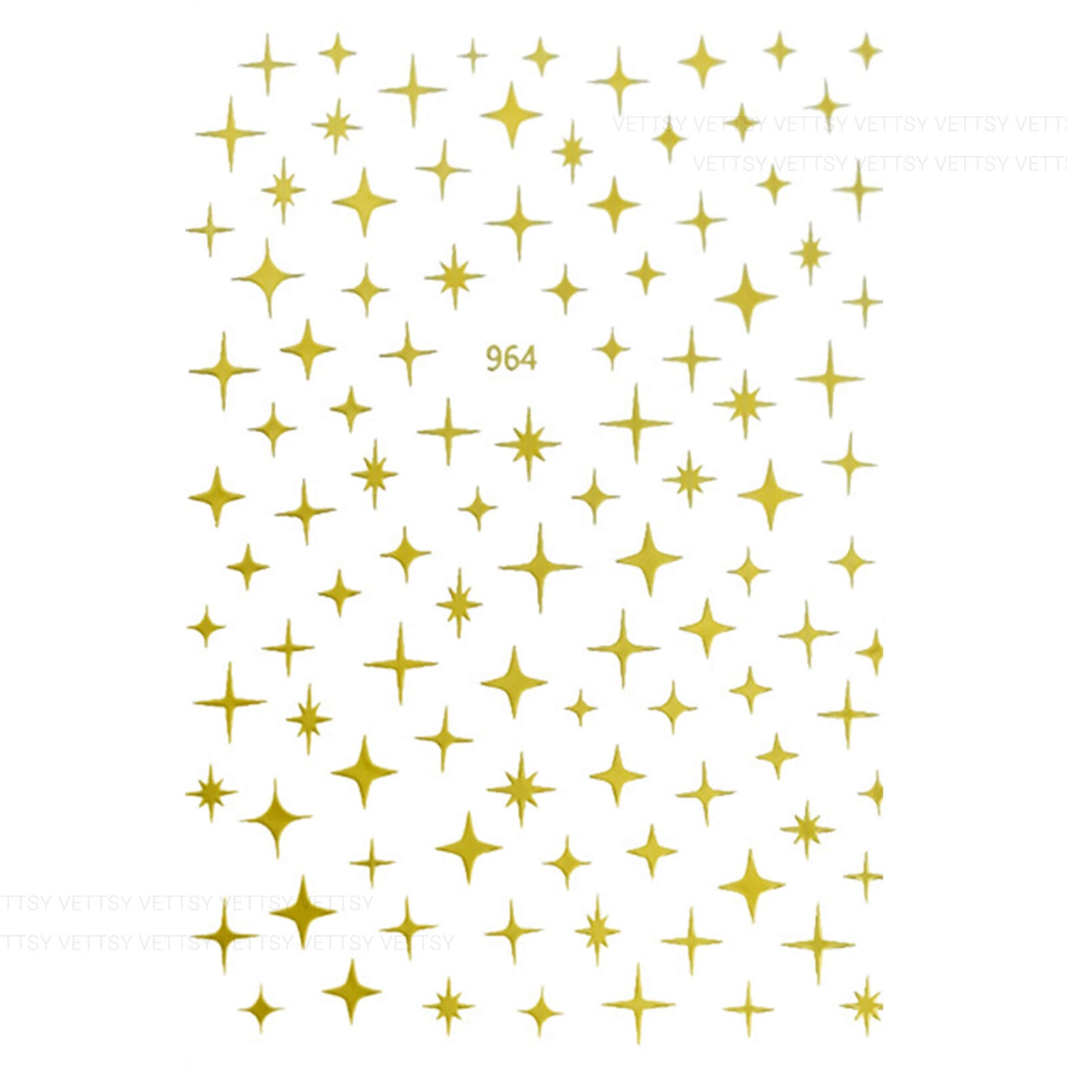 Nail Stickers-Star - Vettsy