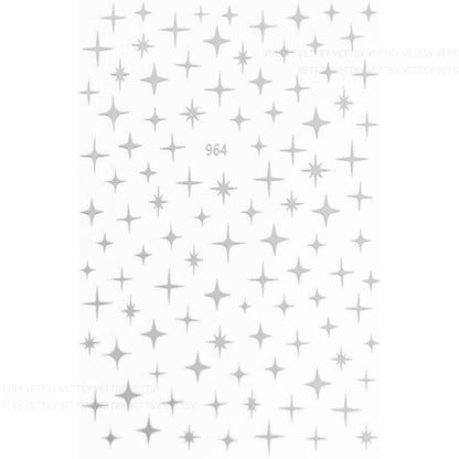 Nail Stickers-Star - Vettsy