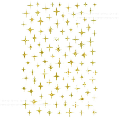 Nail Stickers-Star - Vettsy