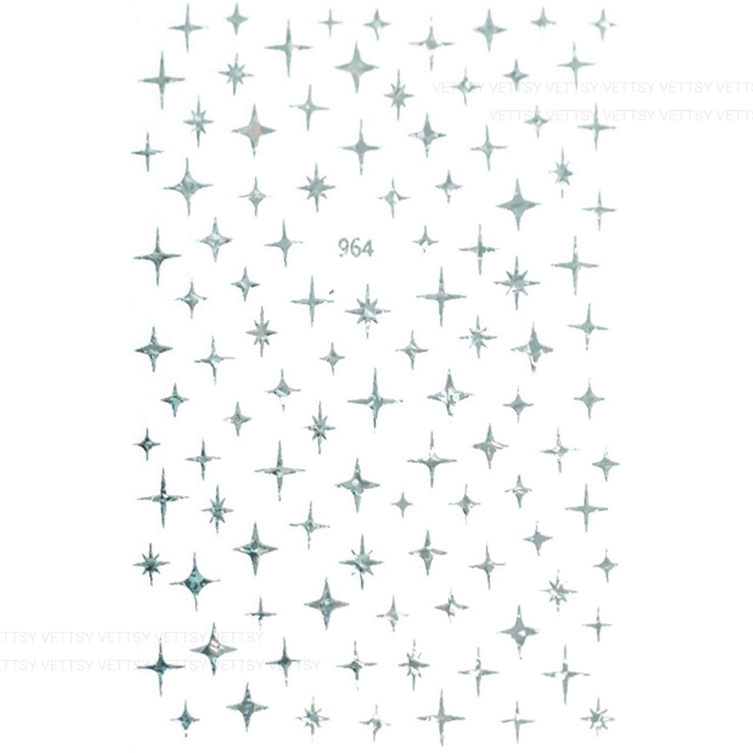 Nail Stickers-Star - Vettsy