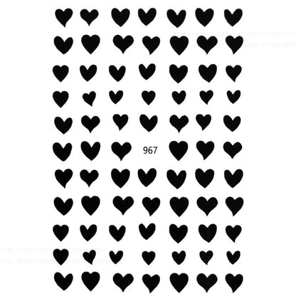 Nail Stickers-Heart - Vettsy