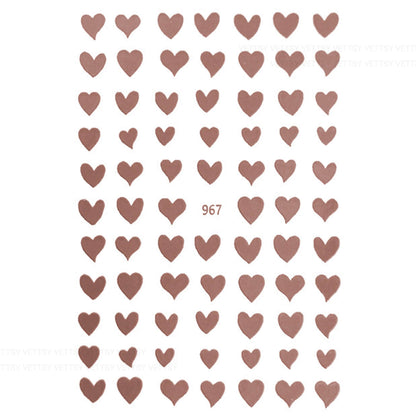 Nail Stickers-Heart - Vettsy