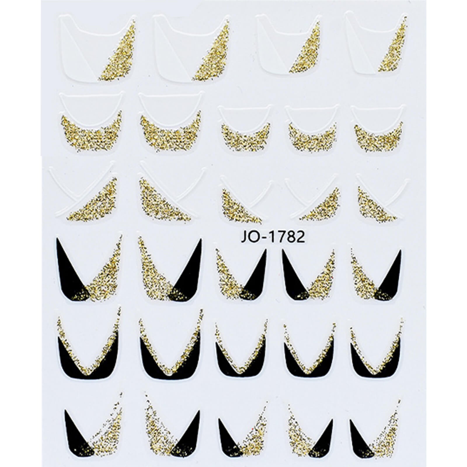 French-Nail-art-Stickers-Glitter-gold