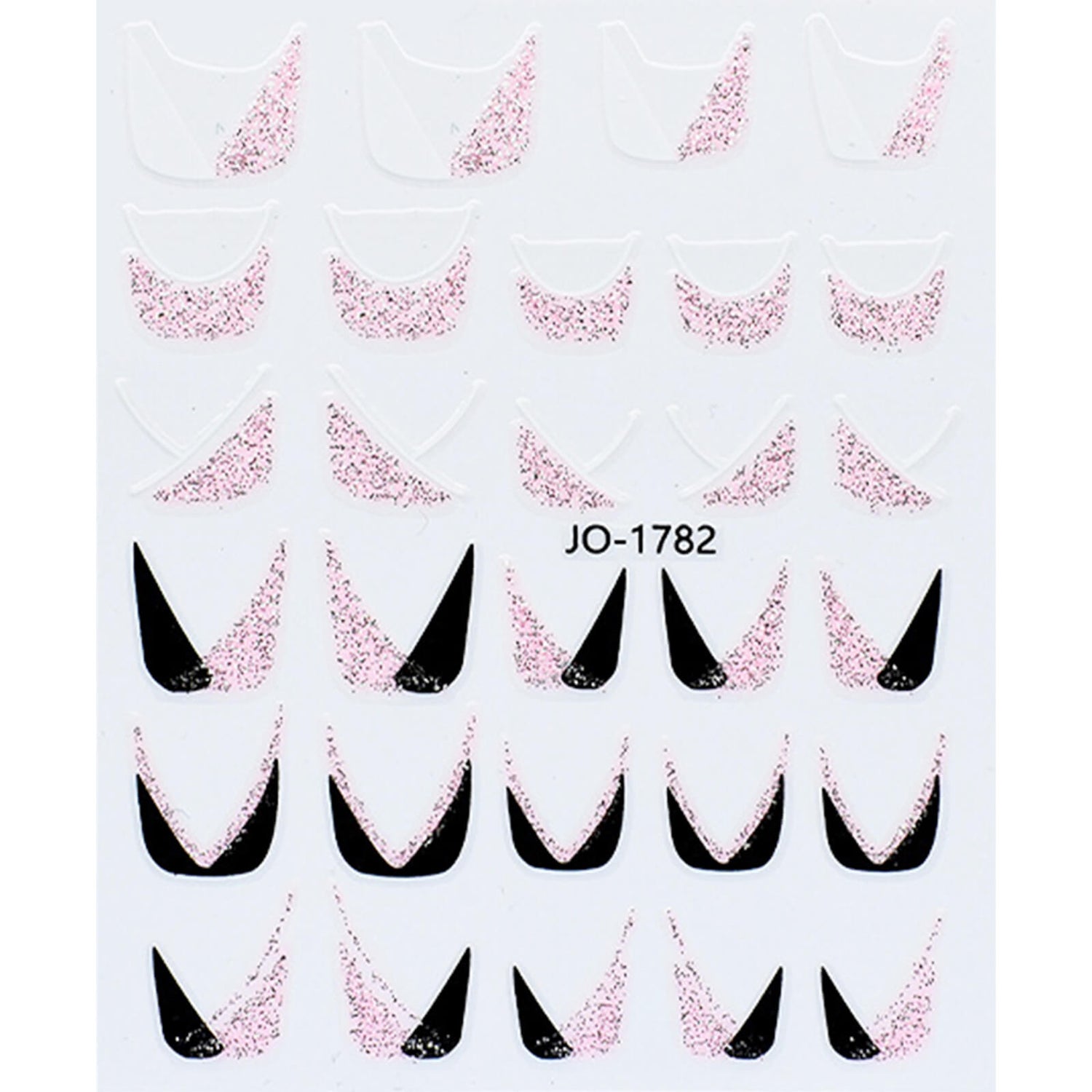 French-Nail-art-Stickers-Glitter-pink