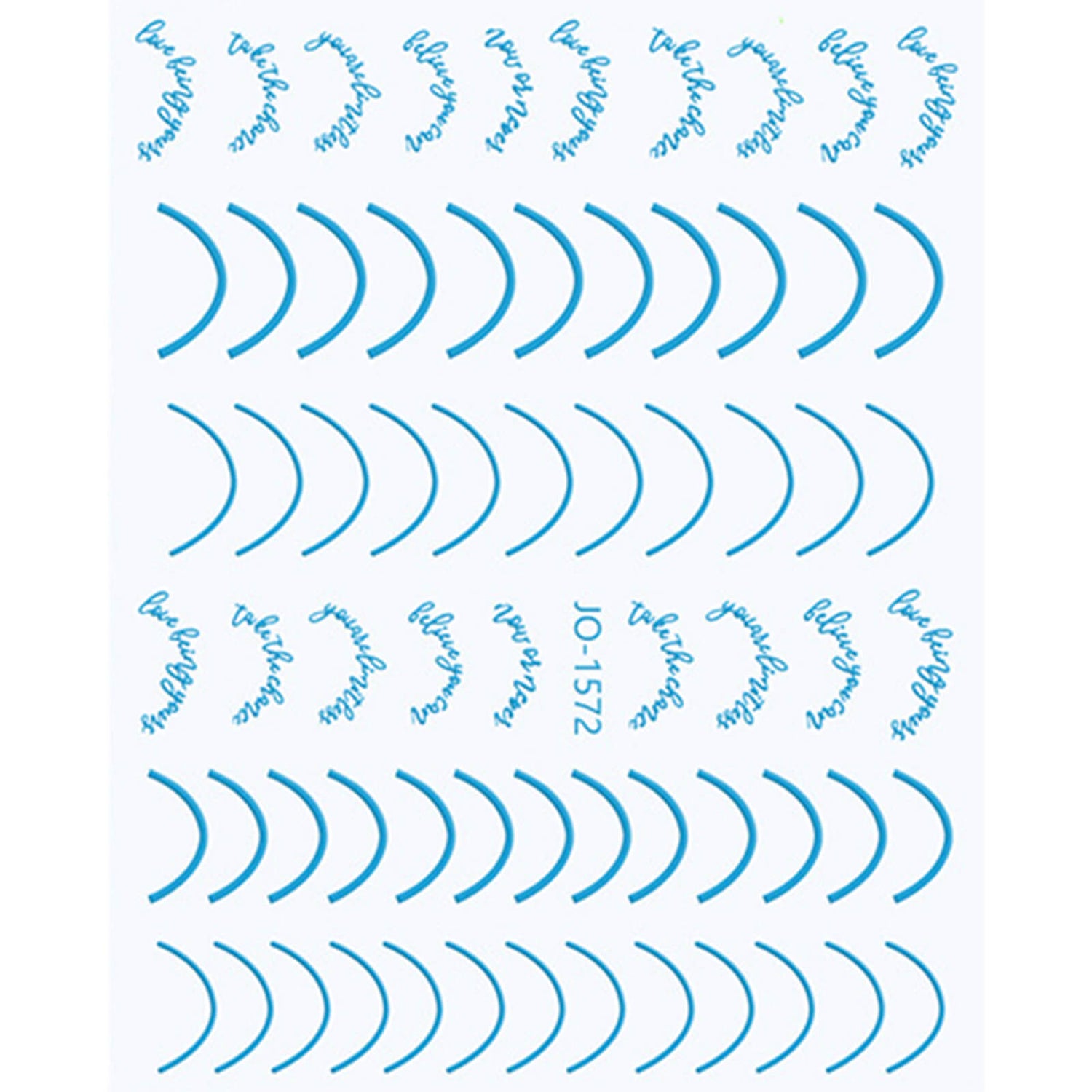 French Nail Stickers-Smile Line