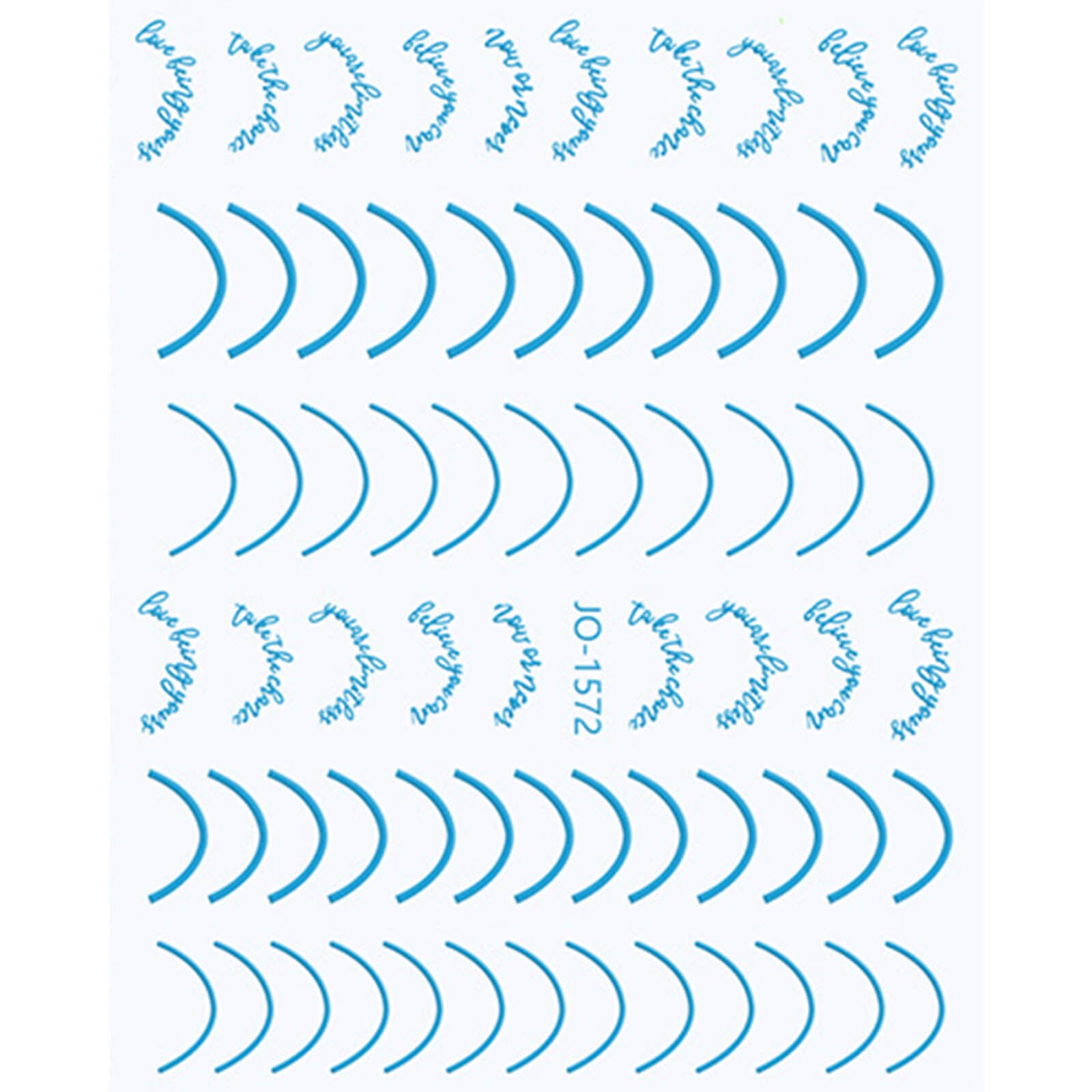 French Nail Stickers-Smile Line