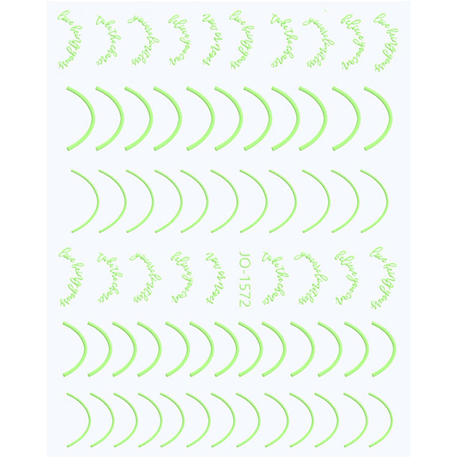 French Nail Stickers-Smile Line