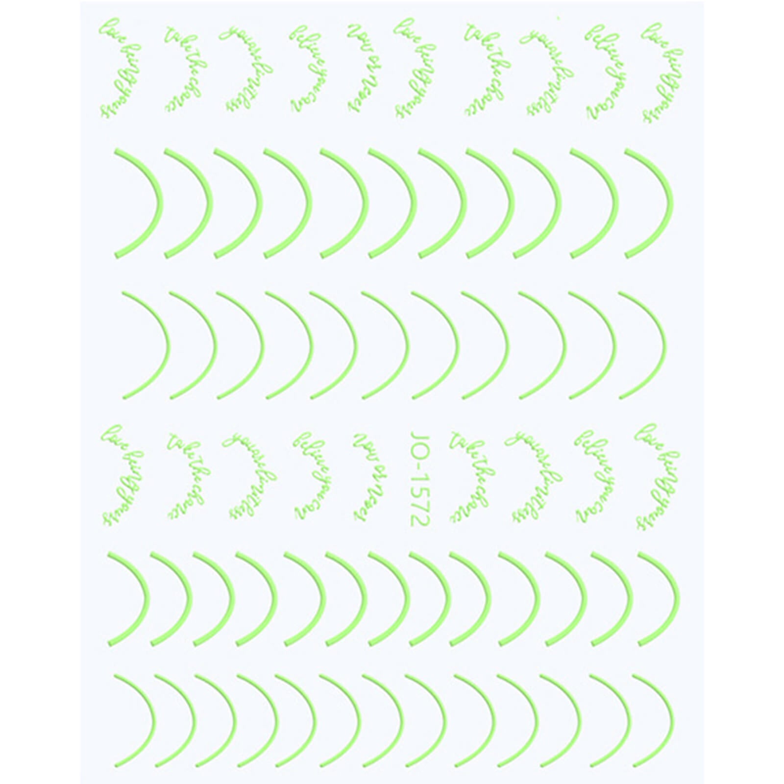 French Nail Stickers-Smile Line